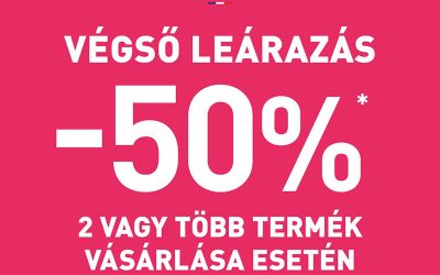 Végső leárazás az Yves Rocher-ben!