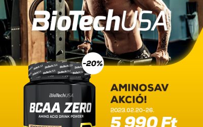 BioTechUSA: BCAA Zero akció