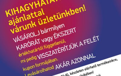 BL Óraszalon: 50% vissza