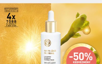 Yves Rocher: 50% kedvezmény