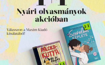 Libri: 1+1 nyári olvasmányok akció