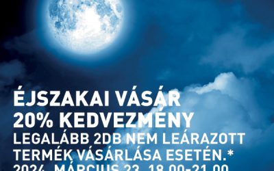 Intersport: Éjszakai vásár