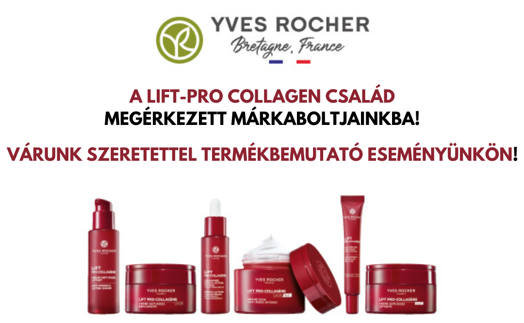 Yves Rocher: Lift Pro Collagene meghívó