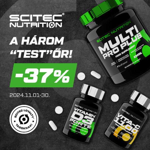 Scitec Nutrition: Vitamincsomag akció