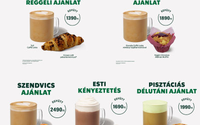 Starbucks: Különleges ajánlatok