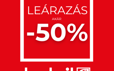 Budmil: 50% kedvezmény