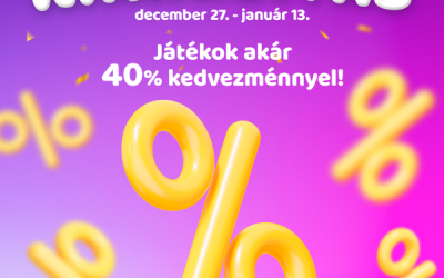REGIO Játék: Akár 40% kedvezmény