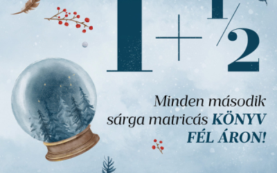 Libri: 50% kedvezmény