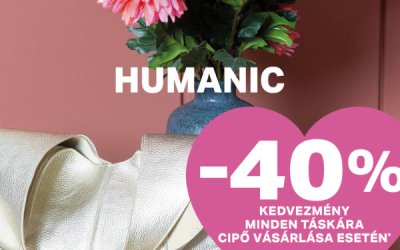 Humanic: 40% kedvezmény