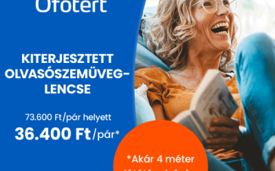 Ofotért: Kedvezményes szemüveglencse