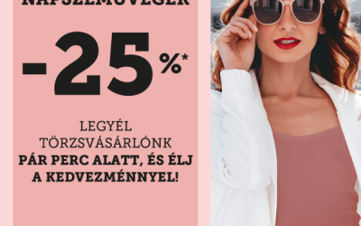 Vision Express: 25% kedvezmény
