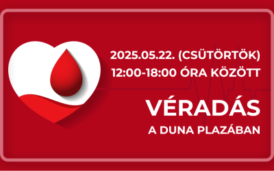 Véradás a Duna Plazában 2025.05.22.