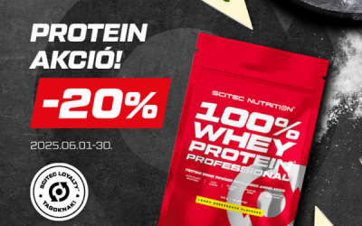 Scitec Nutrition: Whey Protein akció