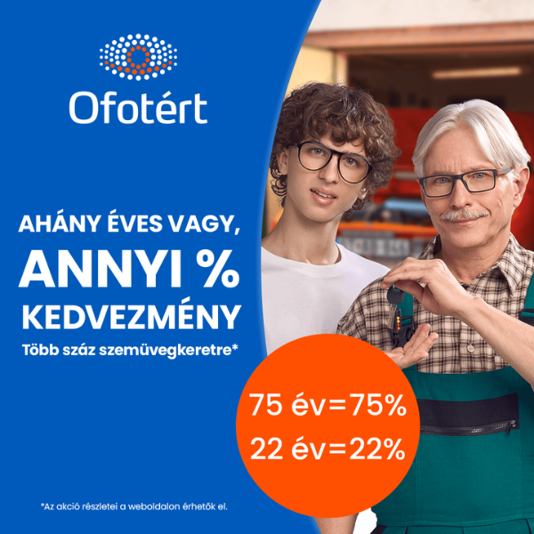 Ofotért: Ahány éves vagy, annyi % kedvezmény