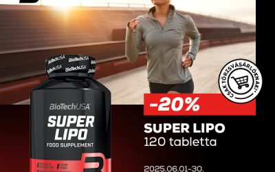 BioTechUSA: Super Lipo akció