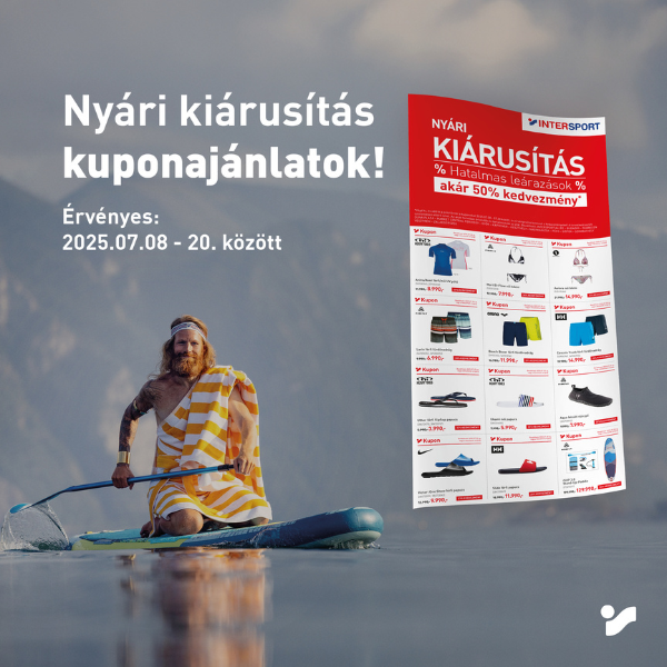 Intersport: Júliusi akciók