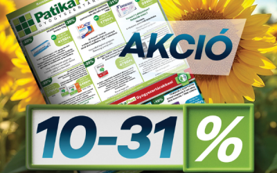 Patika Plus: Augusztusi akciók