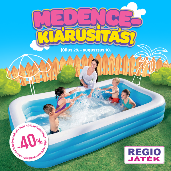 REGIO Játék: Akár 40% kedvezmény