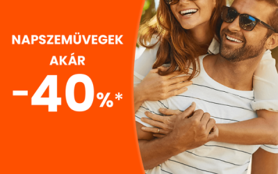 Ofotért: Napszemüvegek akár 40% kedvezménnyel