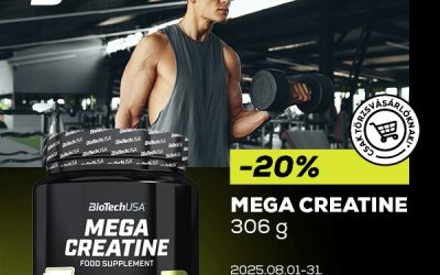 BioTechUSA: Mega Creatine akció