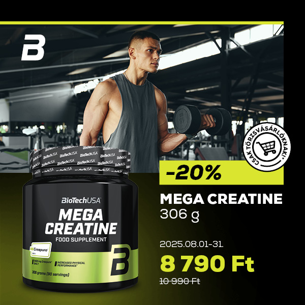 BioTechUSA: Mega Creatine akció