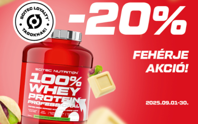 Scitec Nutrition: Whey Protein Professional akció