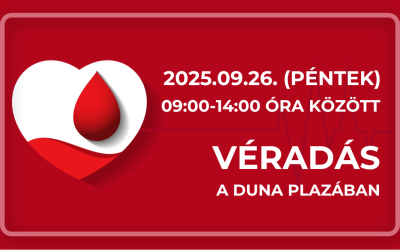 Véradás a Duna Plazában 2025.09.26.