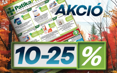 Patika Plus: Októberi akciók