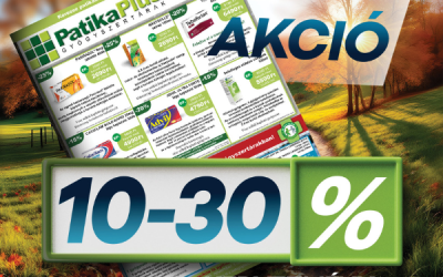 Patika Plus: Novemberi akciók