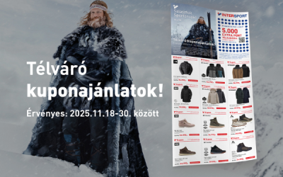 Intersport: Akár 40% kedvezmény