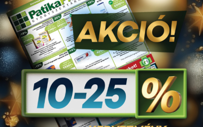 Patika Plus: Decemberi akciók