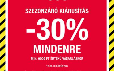 CCC: 30% kedvezmény