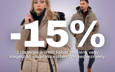Budmil: 15% kedvezmény