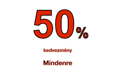 Tiffosi: 50% kedvezmény