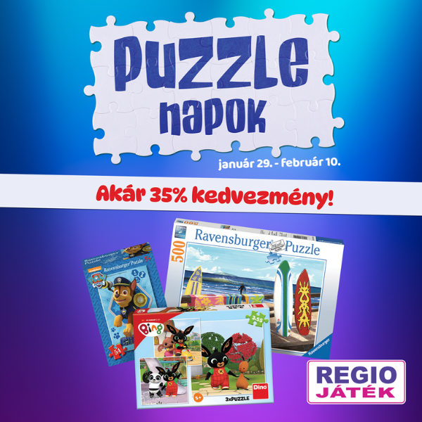 REGIO Játék: Puzzle Napok