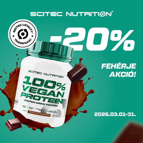 Scitec Nutrition: Vegan Protein akció
