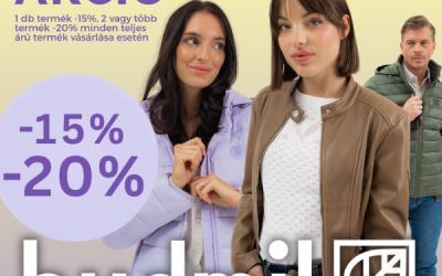 Budmil: Akár 20% kedvezmény