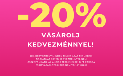 Budmil: Akár 20% kedvezmény