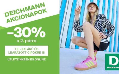 Deichmann: Tavaszi akciónapok