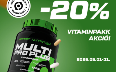 Scitec Nutrition: Multi Pro Plus akció