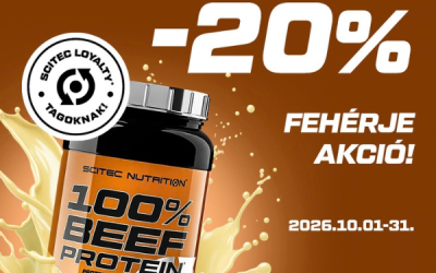 Scitec Nutrition: Beef protein akció