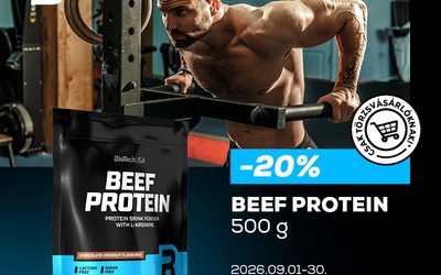 BioTechUSA: Beef protein akció