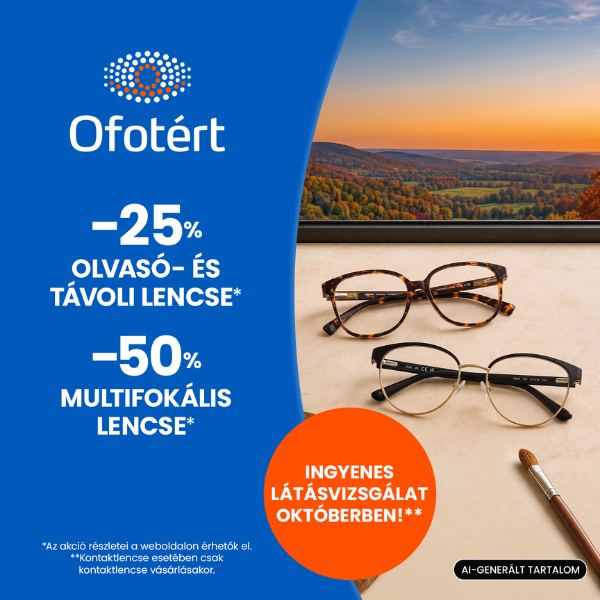 Ofotért: Ingyenes látásvizsgálat + lencseakció